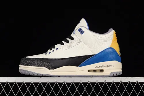 All categories Air Jordan Jordan series basketball shoes Air Jordan 3 Air Jordan 3 Retro UNC AJ3 Joe 3 burst racing blue 398614-145